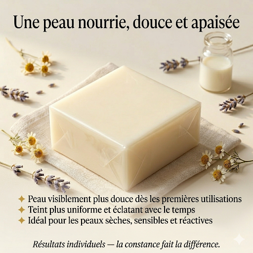 Savon Douceur Lait de Chèvre & Niacinamide